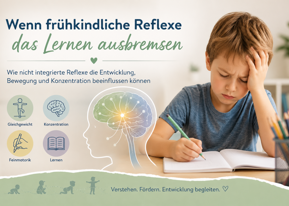 Frühkindliche Reflexe: Wenn sie Lernen, Konzentration und Motorik beeinträchtigen